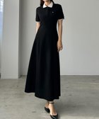 【ジュノア/JUNOAH】のLouere 【選べる】ポロワンピース(セミフレア/Iライン) 人気、トレンドファッション・服の通販 founy(ファニー) ファッション Fashion レディースファッション Fashion for Women ワンピース Dresses フレア Flare, Flared マーメイド Mermaid, Fishtail Silhouette thumbnail Aブラック|ID: prp329100004933741 ipo3291000000037031304