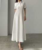 【ジュノア/JUNOAH】のLouere 【選べる】ポロワンピース(セミフレア/Iライン) 人気、トレンドファッション・服の通販 founy(ファニー) ファッション Fashion レディースファッション Fashion for Women ワンピース Dresses フレア Flare, Flared マーメイド Mermaid, Fishtail Silhouette thumbnail Aホワイト|ID: prp329100004933741 ipo3291000000037031307