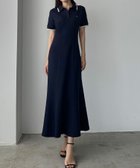 【ジュノア/JUNOAH】のLouere 【選べる】ポロワンピース(セミフレア/Iライン) 人気、トレンドファッション・服の通販 founy(ファニー) ファッション Fashion レディースファッション Fashion for Women ワンピース Dresses フレア Flare, Flared マーメイド Mermaid, Fishtail Silhouette thumbnail Cネイビー|ID: prp329100004933741 ipo3291000000037031314