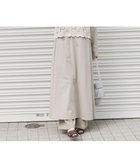 【アイテムズアーバンリサーチ/ITEMS URBAN RESEARCH】のカギバリキャミ×カットワンピース ベージュ|ID: prp329100004933747 ipo3291000000037288774