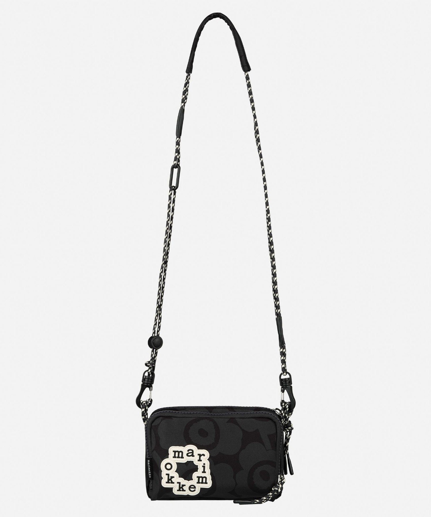 【マリメッコ/marimekko】のIloisa Mini Unikko ショルダーバッグ 人気、トレンドファッション・服の通販 founy(ファニー) 　ファッション　Fashion　レディースファッション　Fashion for Women　バッグ　Bags　コンパクト　Compact, Small Size　サークル　Circle, Round Design　ジップ　Zip, Zipper　スタイリッシュ　Stylish, Fashionable　フォルム　Silhouette, Form　ポケット　Pocket, Pocket Detail　 other-1|ID: prp329100004933754 ipo3291000000037031364