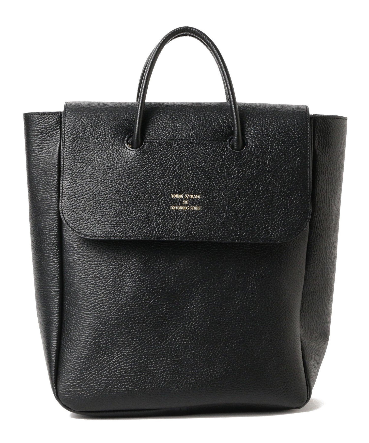 【デミルクス ビームス/Demi-Luxe BEAMS】の【別注】YOUNG OLSEN / フラップ トートバッグ インテリア・キッズ・メンズ・レディースファッション・服の通販 founy(ファニー) 　ファッション　Fashion　レディースファッション　Fashion for Women　バッグ　Bags　クラシック　Classic, Timeless Style　コレクション　Collection, Seasonal Line　ジャケット　Jacket, Outerwear　スマート　Smart, Elegant　セットアップ　Set-Up, Coordinated Outfit　デニム　Denim, Jeans Material　フラップ　Flap, Flap Pocket　ベーシック　Basic, Essential　ポーチ　Pouch, Small Case　別注　Limited Edition, Custom Order　A/W・秋冬　Autumn/Winter　ビジネス 仕事 通勤　Business / Work / Commuting　BLACK|ID: prp329100004933756 ipo3291000000037031371