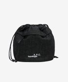 【アーペーセー/A.P.C. / MEN】のREVERSIBLE BUCKET A.P.C. TOPOLOGIE 黒|ID: prp329100004933764 ipo3291000000037231834