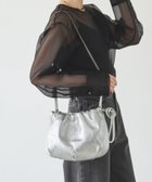 【ラシット/russet】のレザー巾着4WAYショルダーバッグ 人気、トレンドファッション・服の通販 founy(ファニー) ファッション Fashion レディースファッション Fashion for Women バッグ Bags イエロー Yellow オケージョン Occasion Wear クラッチ Clutch, Clutch Bag コンパクト Compact, Small Size 巾着 Drawstring Bag, Kinchaku 軽量 Lightweight, Ultra Light ショルダー Shoulder, Shoulder Strap シルバー Silver, Metallic Silver シンプル Simple, Minimal スタイリッシュ Stylish, Fashionable フォルム Silhouette, Form ベーシック Basic, Essential ポケット Pocket, Pocket Detail メタリック Metallic, Shiny Finish 日本製 Made In Japan エレガント 上品 Elegant セレモニー Ceremony thumbnail シルバー|ID: prp329100004933766 ipo3291000000037031424