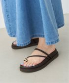 【ル タロン/Le Talon】のCOHINA*LE TALON アツゾコメタルサムリングサンダル 人気、トレンドファッション・服の通販 founy(ファニー) ファッション Fashion レディースファッション Fashion for Women 厚底 Platform Shoes コラボ Collaboration, Collab シンプル Simple, Minimal スマート Smart, Elegant トレンド Trend, Trending Now フォルム Silhouette, Form メタル Metal, Metal Parts ラップ Wrap, Wrap Design リラックス Relax, Relaxed Fit thumbnail ブラウン A|ID: prp329100004933789 ipo3291000000037031499