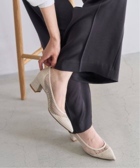 【ル タロン/Le Talon】の《追加》4.5cmポインテッドネットパンプス 大人の最旬トレンドファッション＆コーディネート founy(ファウニー) ファッション Fashion レディースファッション Fashion for Women ソックス Socks, Hosiery トレンド Trend, Trending Now メッシュ Mesh, Net Fabric エレガント 上品 Elegant 人気 Popular, Best Seller 春 Spring |ID:prp329100004933791