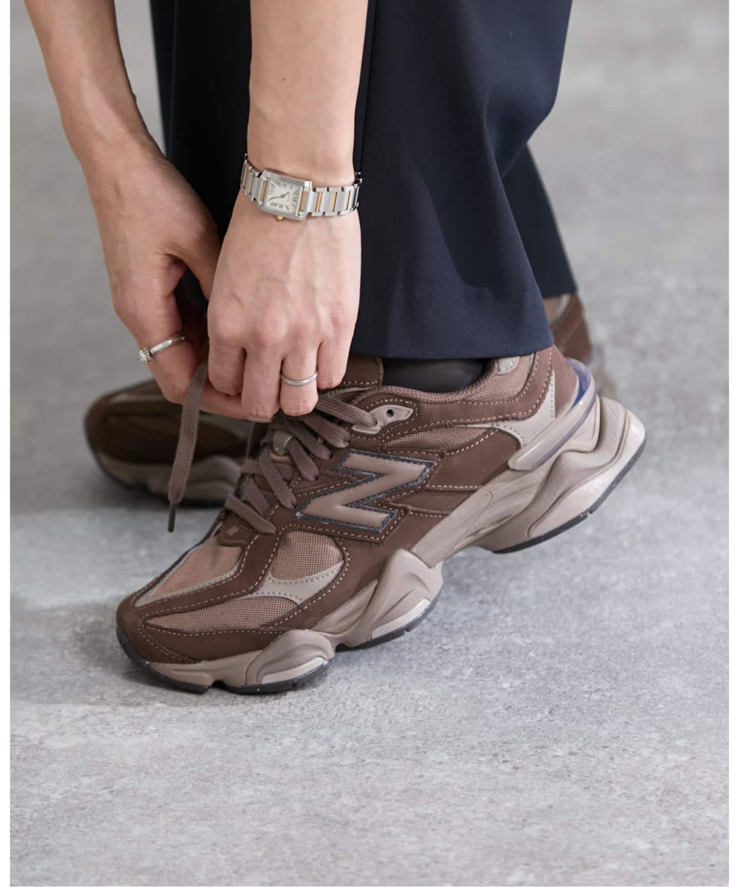 【イエナ/IENA】のNEW BALANCE/ニューバランス 9060 スニーカー インテリア・キッズ・メンズ・レディースファッション・服の通販 founy(ファニー) 　ファッション　Fashion　レディースファッション　Fashion for Women　シューズ　Shoes, Footwear　スニーカー　Sneakers, Trainers　バランス　Balance, Style Balance　ボストン　Boston　メッシュ　Mesh, Net Fabric　ランニング　Running, Running Wear, Activewear, Jogging　ブラウン|ID: prp329100004933793 ipo3291000000037031510