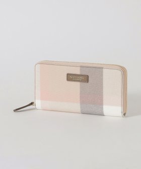 【ブルーレーベル クレストブリッジ/BLUE LABEL CRESTBRIDGE】のクレストブリッジチェックPVC長財布 人気、トレンドファッション・服の通販 founy(ファニー) ファッション Fashion レディースファッション Fashion for Women ミニ財布・二つ折り財布 Wallets & Card Cases ギフト プレゼント Gift / Present ポケット Pocket, Pocket Detail 財布 Wallet, Purse |ID:prp329100004933800