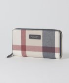 【ブルーレーベル クレストブリッジ/BLUE LABEL CRESTBRIDGE】のクレストブリッジチェックPVC長財布 ベージュB|ID: prp329100004933800 ipo3291000000037031531