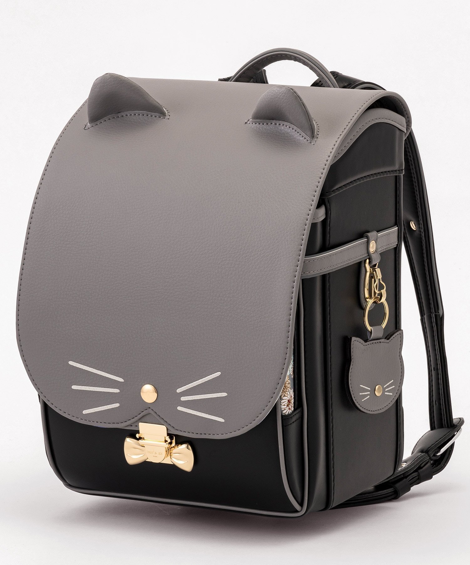 【シフォン/SHIFFON / KIDS】のPAUL JOE(ポール ジョー)/クリザンテームチャトンランドセル インテリア・キッズ・メンズ・レディースファッション・服の通販 founy(ファニー) 　ファッション　Fashion　キッズファッション　Fashion for Kids　クッション　Cushion, Throw Pillow　コレクション　Collection, Seasonal Line　シンプル　Simple, Minimal　スタイリッシュ　Stylish, Fashionable　ダメージ　Distressed, Destroyed　チャーム　Charm, Pendant　ネコ　Cat, Feline Motif　フィット　Fit, Slim Fit　フラット　Flat, Flat Shoes　プリント　Print, Printed Pattern　プレート　Plate, Dish　ポケット　Pocket, Pocket Detail　ラウンド　Round, Round Neck　リボン　Ribbon, Bow　エレガント 上品　Elegant　GRAY|ID: prp329100004933808 ipo3291000000037031586