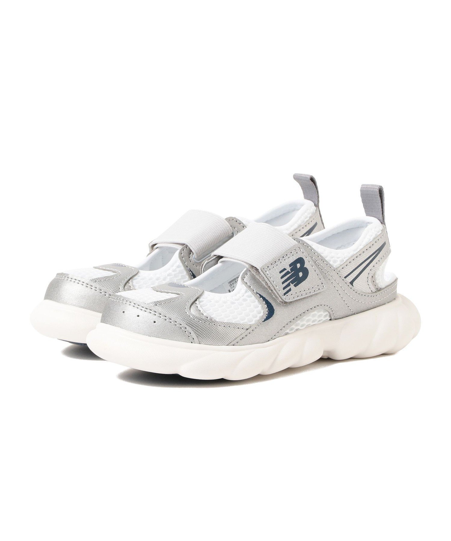 【こども ビームス/コドモ ビームス / KIDS】のNew Balance / 230 Hook and Loop(17~21cm) インテリア・キッズ・メンズ・レディースファッション・服の通販 founy(ファニー) 　ファッション　Fashion　キッズファッション　Fashion for Kids　インソール　Shoe Insole　サンダル　Sandals, Summer Shoes　バランス　Balance, Style Balance　ボストン　Boston　夏　Summer　SILVER|ID: prp329100004933809 ipo3291000000037031589