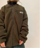 【アイモハ/aimoha】のaimoha - select -/ユニセックスボアジャケット カーキ|ID: prp329100004933818 ipo3291000000037031617