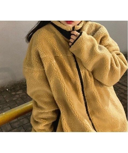 【アイモハ/aimoha】のaimoha - select -/ユニセックスボアジャケット インテリア・キッズ・メンズ・レディースファッション・服の通販 founy(ファニー) 　ファッション　Fashion　レディースファッション　Fashion for Women　アウター　Coat / Outerwear Collection　レディースジャケット・軽アウター　Jackets　シンプル　Simple, Minimal　ジャケット　Jacket, Outerwear　ヒョウ　Leopard, Animal Print　人気　Popular, Best Seller　ビジネス 仕事 通勤　Business / Work / Commuting　ベージュ|ID: prp329100004933818 ipo3291000000037031622