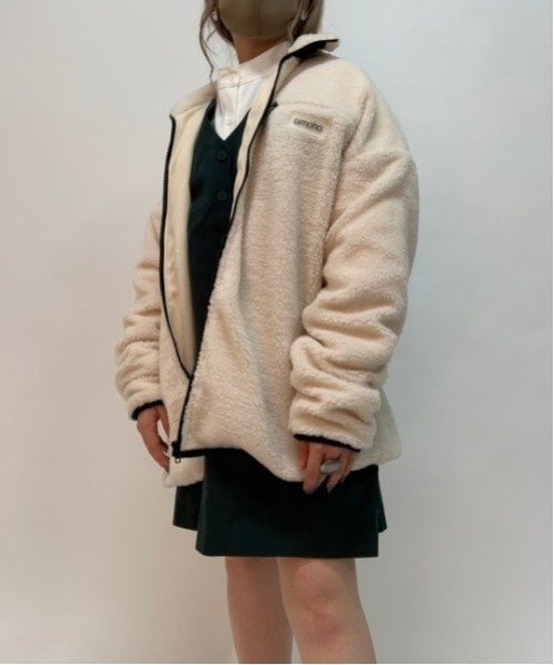 【アイモハ/aimoha】のaimoha - select -/ユニセックスボアジャケット インテリア・キッズ・メンズ・レディースファッション・服の通販 founy(ファニー) 　ファッション　Fashion　レディースファッション　Fashion for Women　アウター　Coat / Outerwear Collection　レディースジャケット・軽アウター　Jackets　シンプル　Simple, Minimal　ジャケット　Jacket, Outerwear　ヒョウ　Leopard, Animal Print　人気　Popular, Best Seller　ビジネス 仕事 通勤　Business / Work / Commuting　ホワイト|ID: prp329100004933818 ipo3291000000037031623