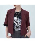 【ハレ/HARE】のレースキリカエジャケット 人気、トレンドファッション・服の通販 founy(ファニー) ファッション Fashion レディースファッション Fashion for Women アウター Coat / Outerwear Collection レディースジャケット・軽アウター Jackets インナー Innerwear ウェーブ Wavy Pattern 厚底 Platform Shoes ショート Short, Short Length ジャケット Jacket, Outerwear ストレート Straight, Straight Cut スニーカー Sneakers, Trainers スラックス Slacks, Dress Pants センター Center, Center Line ダウン Down, Puffer ティアードスカート Tiered Skirt, Flounced Skirt デコルテ Décolleté, Neckline バランス Balance, Style Balance フレア Flare, Flared ボトム Bottoms, Lower Wear 半袖 Short Sleeve, Half Sleeve リラックス Relax, Relaxed Fit レース Lace, Lace Fabric ワイド Wide, Wide Fit おすすめ Recommended / Our Picks 夏 Summer エレガント 上品 Elegant thumbnail ボルドー38|ID: prp329100004933824 ipo3291000000037031651