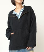 【アールエヌエーエヌ/RNA-N】のJ2185 リネンツイルアノラックジャケット クロ|ID: prp329100004933826 ipo3291000000037031657