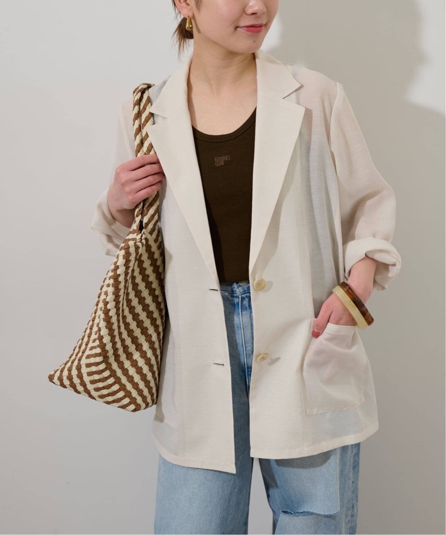 【ジャーナルスタンダード レリューム/JOURNAL STANDARD relume】の《追加2》シングルシアージャケット インテリア・キッズ・メンズ・レディースファッション・服の通販 founy(ファニー) 　ファッション　Fashion　レディースファッション　Fashion for Women　アウター　Coat / Outerwear Collection　レディースジャケット・軽アウター　Jackets　2026年　2026　ジャケット　Jacket, Outerwear　トレンド　Trend, Trending Now　エレガント 上品　Elegant　ナチュラル|ID: prp329100004933834 ipo3291000000037031683