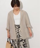 【ジャーナルスタンダード レリューム/JOURNAL STANDARD relume】の《追加2》シングルシアージャケット 人気、トレンドファッション・服の通販 founy(ファニー) ファッション Fashion レディースファッション Fashion for Women アウター Coat / Outerwear Collection レディースジャケット・軽アウター Jackets 2026年 2026 ジャケット Jacket, Outerwear トレンド Trend, Trending Now エレガント 上品 Elegant thumbnail ベージュ|ID: prp329100004933834 ipo3291000000037031684