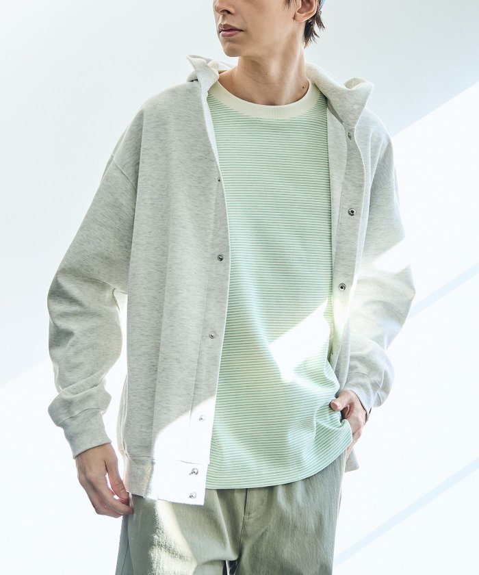 【コーエン/COEN】のクリーンプラススウェットスナップボタンパーカー【防汚(食品汚れ),UVカット】 インテリア・キッズ・メンズ・レディースファッション・服の通販 founy(ファニー) https://founy.com/ ファッション Fashion レディースファッション Fashion for Women トップス・カットソー Cut & Sew Tops レディースパーカー・カジュアルフーディー Casual Hoodies & Sweatshirts スウェット・クルーネックトップス Sweatshirts & Crewnecks / Relaxed Fit Sweat Tops 春 Spring シンプル Simple, Minimal ジップ Zip, Zipper スウェット / スエット Sweatshirt, Sweatwear セットアップ Set-Up, Coordinated Outfit パーカー Hoodie, Parka フロント Front, Front Design ベーシック Basic, Essential |ID: prp329100004933839 ipo3291000000037031701