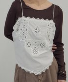 【サロン アダム エ ロペ/SALON adam et rope'】のクロスレースマルチキャミソール 人気、トレンドファッション・服の通販 founy(ファニー) ファッション Fashion レディースファッション Fashion for Women トップス・カットソー Cut & Sew Tops キャミソール&ノースリーブ Camisoles & Sleeveless Tops ヴィンテージ Vintage Style 春 Spring キャミ Camisole, Cami Top キャミソール Camisole, Spaghetti Strap Top スカーフ Scarf, Neckwear タンク Tank Top, Sleeveless Top なめらか Smooth, Silky Texture モチーフ Motif, Design Theme ロング Long, Long-Length S/S・春夏 SS, Spring/Summer, Warm Season 夏 Summer thumbnail オフホワイト(15)|ID: prp329100004933842 ipo3291000000037031718