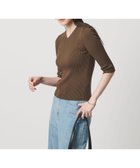 【ユナイテッドアローズ/UNITED ARROWS】のリブ Vネック ニット -ウォッシャブル- 人気、トレンドファッション・服の通販 founy(ファニー) ファッション Fashion レディースファッション Fashion for Women トップス・カットソー Cut & Sew Tops ニット Knit Tops & Sweaters Vネックトップス V-Neck Tops / V-Cut Neckline Shirts おすすめ Recommended / Our Picks ウォッシャブル Machine Washable カーディガン Cardigan, Knitwear ギャザー Gathered, Ruffled コンパクト Compact, Small Size フィット Fit, Slim Fit フレア Flare, Flared ベーシック Basic, Essential リブニット Rib Knit, Ribbed Knit thumbnail DK.BROWN|ID: prp329100004933844 ipo3291000000037031724