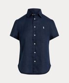 【ラルフローレン/RALPH LAUREN】のリネン ショートスリーブ シャツ 人気、トレンドファッション・服の通販 founy(ファニー) ファッション Fashion レディースファッション Fashion for Women トップス・カットソー Cut & Sew Tops シャツ・ブラウス・オフィスカジュアル Elegant Blouses & Button-Ups カフス Cuff Design クラシック Classic, Timeless Style シャーリング Shirring, Ruched ショート Short, Short Length ストレート Straight, Straight Cut スリーブ Sleeve, Long Sleeve / Short Sleeve フィット Fit, Slim Fit ヨーク Yoke, Yoke Design ラウンド Round, Round Neck リネン Linen, Linen Fabric 半袖 Short Sleeve, Half Sleeve 軽量 Lightweight, Ultra Light thumbnail 410ネイビー|ID: prp329100004933847 ipo3291000000037031737