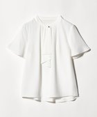 【ユナイテッドアローズ/UNITED ARROWS】のフロントラッフル ショートスリーブブラウス A DAY IN THE LIFE 人気、トレンドファッション・服の通販 founy(ファニー) ファッション Fashion レディースファッション Fashion for Women トップス・カットソー Cut & Sew Tops シャツ・ブラウス・オフィスカジュアル Elegant Blouses & Button-Ups インナー Innerwear オケージョン Occasion Wear 洗える Machine Washable サテン Satin, Glossy Fabric ジャケット Jacket, Outerwear ストライプ Stripe, Striped Pattern スリーブ Sleeve, Long Sleeve / Short Sleeve とろみ Fluid, Flowy Fabric トレンド Trend, Trending Now バランス Balance, Style Balance フレア Flare, Flared 半袖 Short Sleeve, Half Sleeve メタル Metal, Metal Parts ラッフル Ruffle, Frill アウトレット Outlet / Clearance エレガント 上品 Elegant セレモニー Ceremony ビジネス 仕事 通勤 Business / Work / Commuting thumbnail WHITE|ID: prp329100004933848 ipo3291000000037031740