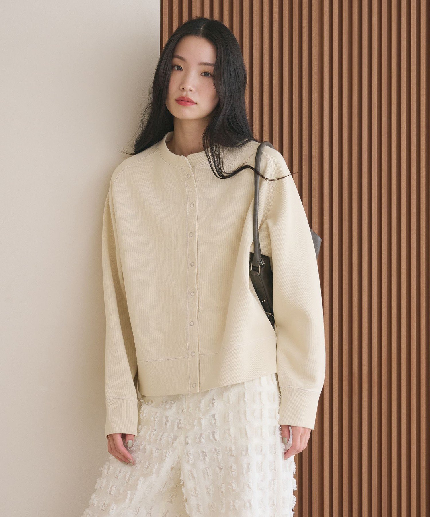 【ビューティ&ユース ユナイテッドアローズ/BEAUTY&YOUTH / UNITED ARROWS】のダブルフェイス リングボタンカーディガン ウォッシャブル 人気、トレンドファッション・服の通販 founy(ファニー) 　ファッション　Fashion　レディースファッション　Fashion for Women　トップス・カットソー　Cut & Sew Tops　カーディガン・羽織り　Layered Style Cardigans　ウォッシャブル　Machine Washable　カットソー　Cut and Sewn Top　カーディガン　Cardigan, Knitwear　コーデュロイ　Corduroy, Cord Fabric　ダブル　Double, Double-Breasted　定番　Standard, Basic Item　フェイス　Face, Facial Design　フロント　Front, Front Design　プリント　Print, Printed Pattern　ベロア　Velour, Soft Velvet　ベーシック　Basic, Essential　ボーダー　Border, Stripe　羽織　Haori, Light Jacket　ロング　Long, Long-Length　おすすめ　Recommended / Our Picks　旅行　Travel　ビジネス 仕事 通勤　Business / Work / Commuting　 other-1|ID: prp329100004933852 ipo3291000000037031755