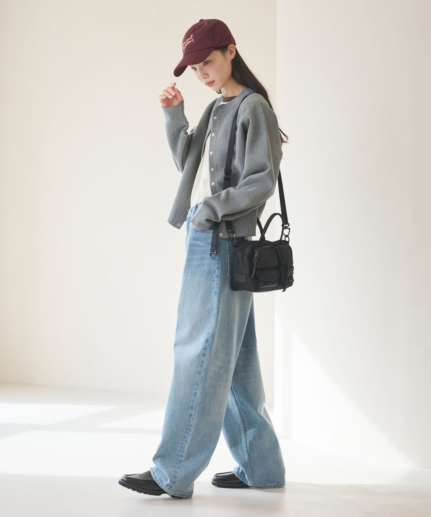 【ビューティ&ユース ユナイテッドアローズ/BEAUTY&YOUTH / UNITED ARROWS】のダブルフェイス リングボタンカーディガン ウォッシャブル インテリア・キッズ・メンズ・レディースファッション・服の通販 founy(ファニー) 　ファッション　Fashion　レディースファッション　Fashion for Women　トップス・カットソー　Cut & Sew Tops　カーディガン・羽織り　Layered Style Cardigans　ウォッシャブル　Machine Washable　カットソー　Cut and Sewn Top　カーディガン　Cardigan, Knitwear　コーデュロイ　Corduroy, Cord Fabric　ダブル　Double, Double-Breasted　定番　Standard, Basic Item　フェイス　Face, Facial Design　フロント　Front, Front Design　プリント　Print, Printed Pattern　ベロア　Velour, Soft Velvet　ベーシック　Basic, Essential　ボーダー　Border, Stripe　羽織　Haori, Light Jacket　ロング　Long, Long-Length　おすすめ　Recommended / Our Picks　旅行　Travel　ビジネス 仕事 通勤　Business / Work / Commuting　MD.GRAY|ID: prp329100004933852 ipo3291000000037031758