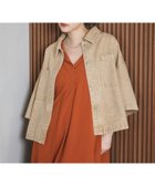 【レプシィム ローリーズファーム/LEPSIM LOWRYS FARM】のデニムBIGショートシャツ/SS 人気、トレンドファッション・服の通販 founy(ファニー) ファッション Fashion レディースファッション Fashion for Women トップス・カットソー Cut & Sew Tops シャツ・ブラウス・オフィスカジュアル Elegant Blouses & Button-Ups おすすめ Recommended / Our Picks インナー Innerwear ショート Short, Short Length デニム Denim, Jeans Material トレンド Trend, Trending Now レース Lace, Lace Fabric ワイド Wide, Wide Fit 夏 Summer thumbnail ベージュ52|ID: prp329100004933854 ipo3291000000037031767