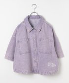 【レプシィム ローリーズファーム/LEPSIM LOWRYS FARM】のデニムBIGショートシャツ/SS 人気、トレンドファッション・服の通販 founy(ファニー) ファッション Fashion レディースファッション Fashion for Women トップス・カットソー Cut & Sew Tops シャツ・ブラウス・オフィスカジュアル Elegant Blouses & Button-Ups おすすめ Recommended / Our Picks インナー Innerwear ショート Short, Short Length デニム Denim, Jeans Material トレンド Trend, Trending Now レース Lace, Lace Fabric ワイド Wide, Wide Fit 夏 Summer thumbnail パープル92|ID: prp329100004933854 ipo3291000000037031771