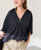 【フレームワーク/FRAMeWORK】の≪追加 ≫CHAMPION/チャンピオン 別注JERSEY HALF ZIP TEE 2 人気、トレンドファッション・服の通販 founy(ファニー) ファッション Fashion レディースファッション Fashion for Women ニューヨーク New York, NYC Style 人気 Popular, Best Seller ポケット Pocket, Pocket Detail ポロシャツ Polo Shirt, Collared Tee 別注 Limited Edition, Custom Order ロング Long, Long-Length 再入荷 Restock / Back in Stock thumbnail ブラック|ID: prp329100004933855 ipo3291000000037031773