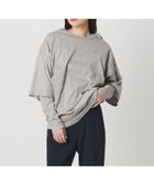 【ビューティ&ユース ユナイテッドアローズ/BEAUTY&YOUTH / UNITED ARROWS】のMARW UNITED ARROWS オーバーサイズ Tシャツ 汗ジミ防止 人気、トレンドファッション・服の通販 founy(ファニー) ファッション Fashion レディースファッション Fashion for Women トップス・カットソー Cut & Sew Tops シャツ・ブラウス・オフィスカジュアル Elegant Blouses & Button-Ups ロングTシャツ・Tシャツ Longline T-Shirts & Tees シンプル Simple, Minimal 人気 Popular, Best Seller フォルム Silhouette, Form ビジネス 仕事 通勤 Business / Work / Commuting thumbnail MD.GRAY|ID: prp329100004933856 ipo3291000000037031780