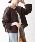 【シップス フォー ウィメン/SHIPS】のSHIPS any 手洗い可能 リネンミックス ハシゴレース コンパクト シャツ カーディガン 人気、トレンドファッション・服の通販 founy(ファニー) ファッション Fashion レディースファッション Fashion for Women トップス・カットソー Cut & Sew Tops カーディガン・羽織り Layered Style Cardigans シャツ・ブラウス・オフィスカジュアル Elegant Blouses & Button-Ups 洗える Machine Washable カーディガン Cardigan, Knitwear コンパクト Compact, Small Size ショート Short, Short Length ジャケット Jacket, Outerwear スカラップ Scallop, Scalloped Edge スラックス Slacks, Dress Pants タートル Turtleneck, Turtle Collar バランス Balance, Style Balance 羽織 Haori, Light Jacket ミックス Mix, Mixed Style リネン Linen, Linen Fabric レース Lace, Lace Fabric おすすめ Recommended / Our Picks 夏 Summer ビジネス 仕事 通勤 Business / Work / Commuting 2026年 2026 thumbnail ブラウン|ID: prp329100004933857 ipo3291000000037031784