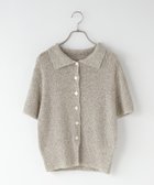 【ローリーズファーム/LOWRYS FARM】のメランジニットポロカーディガン5S 人気、トレンドファッション・服の通販 founy(ファニー) ファッション Fashion レディースファッション Fashion for Women トップス・カットソー Cut & Sew Tops ニット Knit Tops & Sweaters カーディガン・羽織り Layered Style Cardigans インナー Innerwear デニム Denim, Jeans Material ノースリーブ Sleeveless, No-Sleeve メランジ Melange, Mixed Yarn thumbnail グレー12|ID: prp329100004933863 ipo3291000000037031810