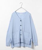 【グローバルワーク/GLOBAL WORK】のサラサラDRYVネックカーディガン長袖/655854 人気、トレンドファッション・服の通販 founy(ファニー) ファッション Fashion レディースファッション Fashion for Women トップス・カットソー Cut & Sew Tops カーディガン・羽織り Layered Style Cardigans Vネックトップス V-Neck Tops / V-Cut Neckline Shirts カーディガン Cardigan, Knitwear シンプル Simple, Minimal スリット Slit, Slit Detail ビジネス 仕事 通勤 Business / Work / Commuting 夏 Summer 旅行 Travel 羽織 Haori, Light Jacket 長袖 Long Sleeve, Full Sleeve thumbnail ライトブルー82|ID: prp329100004933869 ipo3291000000037031836