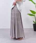 【ジェナ エスパス メルヴェイユ/Jena espace merveilleux】の【動きで魅せる】ランダムプリーツスカート 人気、トレンドファッション・服の通販 founy(ファニー) ファッション Fashion レディースファッション Fashion for Women スカート Skirts プリーツスカート / 上品フェミニンスタイル Pleated Skirts スマート Smart, Elegant プリーツ Pleats, Pleated ランダム Random, Irregular 再入荷 Restock / Back in Stock おすすめ Recommended / Our Picks thumbnail ライトグレー|ID: prp329100004933892 ipo3291000000037031928