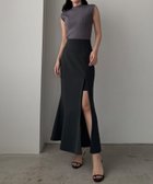 【ジュノア/JUNOAH】のLouere ファスナースリットマーメイドスカート(インパン付き) 人気、トレンドファッション・服の通販 founy(ファニー) ファッション Fashion レディースファッション Fashion for Women スカート Skirts ウォッシュ Washed Finish タンブラー Tumbler, Travel Mug ダメージ Distressed, Destroyed ネップ Nepp, Slub Yarn プリント Print, Printed Pattern おすすめ Recommended / Our Picks thumbnail ダークグレー|ID: prp329100004933896 ipo3291000000037031951