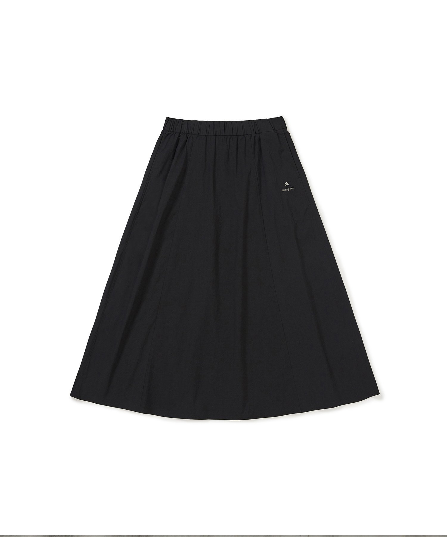 【スノーピーク/SNOW PEAK】のCooling Root Flare Skirt インテリア・キッズ・メンズ・レディースファッション・服の通販 founy(ファニー) 　ファッション　Fashion　レディースファッション　Fashion for Women　スカート　Skirts　アウトドア　Outdoor Clothing　春　Spring　クール　Cool, Chic　コレクション　Collection, Seasonal Line　軽量　Lightweight, Ultra Light　ストリング　String, Drawstring　スマート　Smart, Elegant　フィット　Fit, Slim Fit　ロング　Long, Long-Length　ワッシャー　Washer, Crinkled Finish　A/W・秋冬　Autumn/Winter　S/S・春夏　SS, Spring/Summer, Warm Season　夏　Summer　2025年　2025　2025春夏・S/S　Spring/Summer 2025 SS25　BLACK|ID: prp329100004933898 ipo3291000000037031958