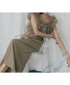 【アンドレスド/ANDRESD】の【3点セット】結婚式・お呼ばれ対応 チュールフリルドレス ベージュ|ID: prp329100004933906 ipo3291000000037325976