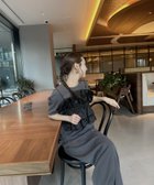 【アンドレスド/ANDRESD】の【2点セット】結婚式・二次会対応 ビスチェドレス チャコール|ID: prp329100004933910 ipo3291000000037291966