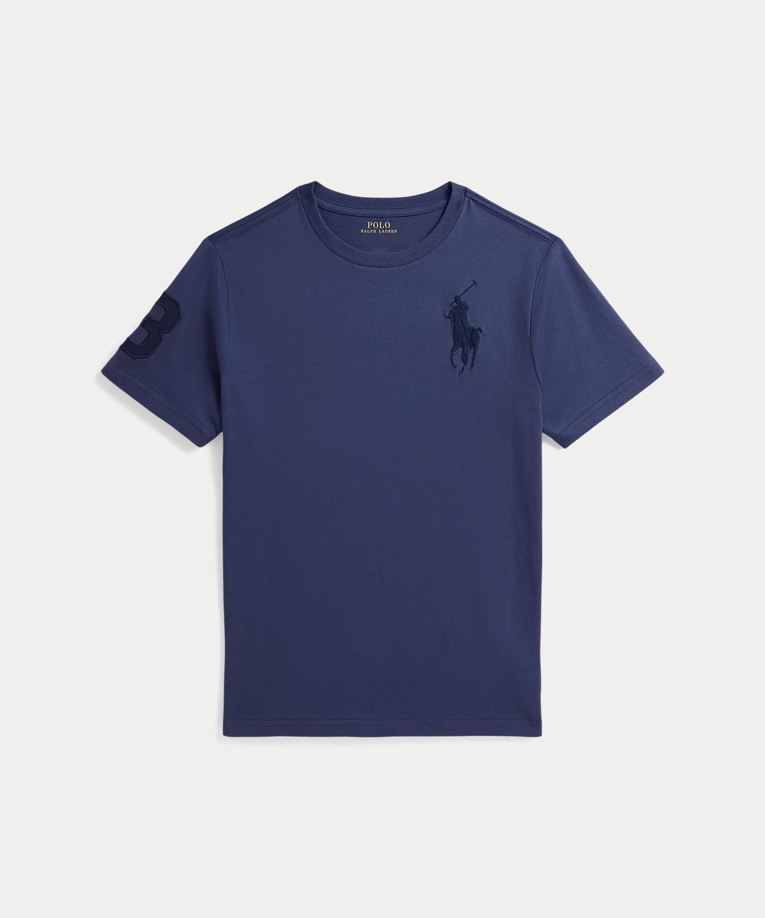 【ラルフローレン/RALPH LAUREN / KIDS】の(ボーイズ 8才~20才)Big Pony コットン ジャージー Tシャツ 人気、トレンドファッション・服の通販 founy(ファニー) 　ファッション　Fashion　キッズファッション　Fashion for Kids　クラシック　Classic, Timeless Style　スポーティ　Sporty, Casual Athletic　ツイル　Twist, Twisted Detail　パッチ　Patch, Appliqué　ボーイズ　Boyish, Boy Style　半袖　Short Sleeve, Half Sleeve　 other-1|ID: prp329100004935997 ipo3291000000037040763