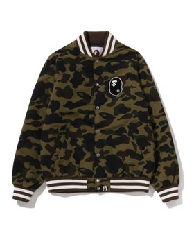 【アベイシングエイプ/A BATHING APE / MEN】の1ST CAMO VARSITY JACKET 人気、トレンドファッション・服の通販 founy(ファニー) ファッション Fashion メンズファッション Fashion for Men キルティング Quilted, Quilting コレクション Collection, Seasonal Line |ID:prp329100004936009