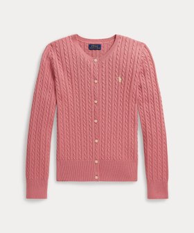 【ラルフローレン/RALPH LAUREN / KIDS】の(ガールズ 7才~16才)ミニケーブル コットン カーディガン 人気、トレンドファッション・服の通販 founy(ファニー) ファッション Fashion キッズファッション Fashion for Kids カフス Cuff Design カーディガン Cardigan, Knitwear ジーンズ Jeans, Denim Pants ドレス Dress, One-Piece 長袖 Long Sleeve, Full Sleeve リブニット Rib Knit, Ribbed Knit |ID:prp329100004936014
