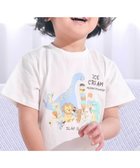 【ベベ オンライン ストア/BEBE ONLINE STORE / KIDS】の【スララク/防汚加工/オーガニックコットン】わくわく男の子半袖Tシャツ(80~130cm) 人気、トレンドファッション・服の通販 founy(ファニー) ファッション Fashion キッズファッション Fashion for Kids アニマル Animal Print 春 Spring コレクション Collection, Seasonal Line フレンチ French, French Style ボーダー Border, Stripe ポケット Pocket, Pocket Detail 半袖 Short Sleeve, Half Sleeve モチーフ Motif, Design Theme S/S・春夏 SS, Spring/Summer, Warm Season 犬 Dog 夏 Summer エレガント 上品 Elegant 2026年 2026 thumbnail ホワイト×恐竜とアニマルとアイス|ID: prp329100004936020 ipo3291000000037040855