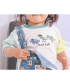 【ベベ オンライン ストア/BEBE ONLINE STORE / KIDS】の【スララク/防汚加工/オーガニックコットン】わくわく男の子半袖Tシャツ(80~130cm) 人気、トレンドファッション・服の通販 founy(ファニー) ファッション Fashion キッズファッション Fashion for Kids アニマル Animal Print 春 Spring コレクション Collection, Seasonal Line フレンチ French, French Style ボーダー Border, Stripe ポケット Pocket, Pocket Detail 半袖 Short Sleeve, Half Sleeve モチーフ Motif, Design Theme S/S・春夏 SS, Spring/Summer, Warm Season 犬 Dog 夏 Summer エレガント 上品 Elegant 2026年 2026 thumbnail ホワイト×恐竜刺しゅう×配色袖|ID: prp329100004936020 ipo3291000000037040858