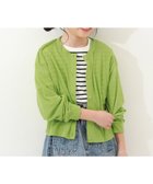 【デビロック/devirock / KIDS】のUVカット ガールズ クルーネック カーディガン 子供服 キッズ 女の子 UVカット 26SS 人気、トレンドファッション・服の通販 founy(ファニー) ファッション Fashion キッズファッション Fashion for Kids カットソー Cut and Sewn Top カラフル Colorful Design カーディガン Cardigan, Knitwear クロップド Cropped, Short Length おすすめ Recommended / Our Picks 夏 Summer 2026年 2026 thumbnail Lグリーン|ID: prp329100004936023 ipo3291000000037040883