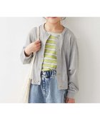【デビロック/devirock / KIDS】のUVカット ガールズ クルーネック カーディガン 子供服 キッズ 女の子 UVカット 26SS 人気、トレンドファッション・服の通販 founy(ファニー) ファッション Fashion キッズファッション Fashion for Kids カットソー Cut and Sewn Top カラフル Colorful Design カーディガン Cardigan, Knitwear クロップド Cropped, Short Length おすすめ Recommended / Our Picks 夏 Summer 2026年 2026 thumbnail 杢グレー|ID: prp329100004936023 ipo3291000000037040884