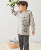 【デビロック/devirock / KIDS】の綿100% デビラボ ROOM ボーイズ 長袖パジャマ 子供服 キッズ 男の子 26SS 人気、トレンドファッション・服の通販 founy(ファニー) ファッション Fashion キッズファッション Fashion for Kids 長袖 Long Sleeve, Full Sleeve パジャマ Pajamas, Sleepwear プリント Print, Printed Pattern ボーイズ Boyish, Boy Style おすすめ Recommended / Our Picks お家時間・ステイホーム Stay Home / At Home 旅行 Travel 2026年 2026 thumbnail 010-恐竜-Lグレー|ID: prp329100004936024 ipo3291000000037040896