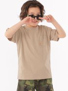 【シップス/SHIPS / KIDS】の【WEB限定】SHIPS KIDS 100~160cm / 家族おそろい SHIPS マイクロロゴ TEE キャメル|ID: prp329100004936028 ipo3291000000037040916